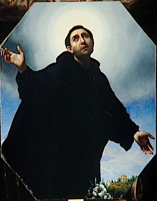 Saint Philippe Benizzi - Carlo Dolci image 1 tableau peint à l’huile sur toile