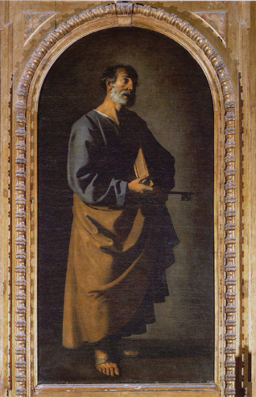 Saint Pierre - Francisco de Zurbarán - Alpha Reproduction