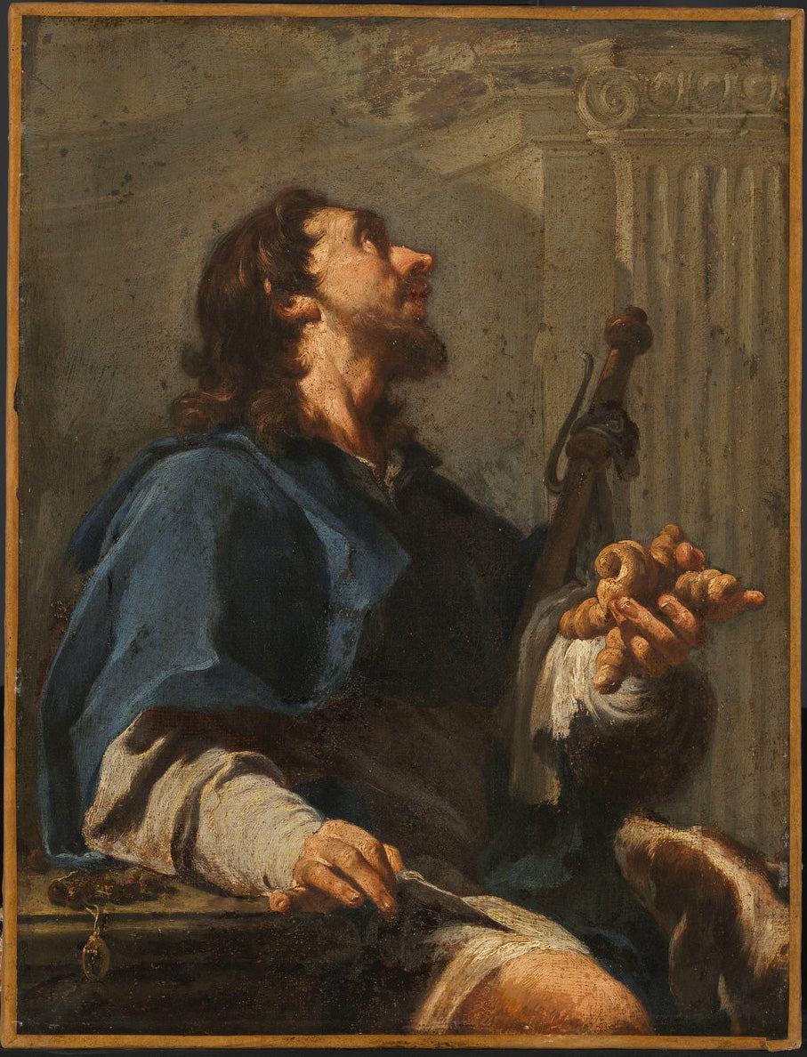 Saint Roch - Giovanni Battista Pittoni - Alpha Reproduction