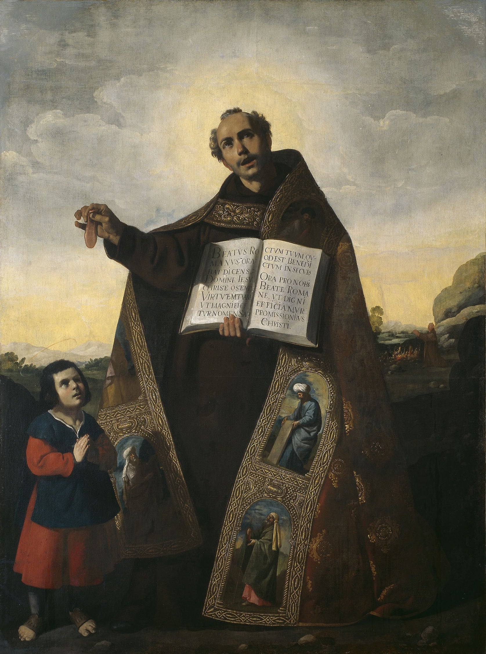 Saint Romain d’Antioche et Saint Barulas - Francisco de Zurbarán - Alpha Reproduction