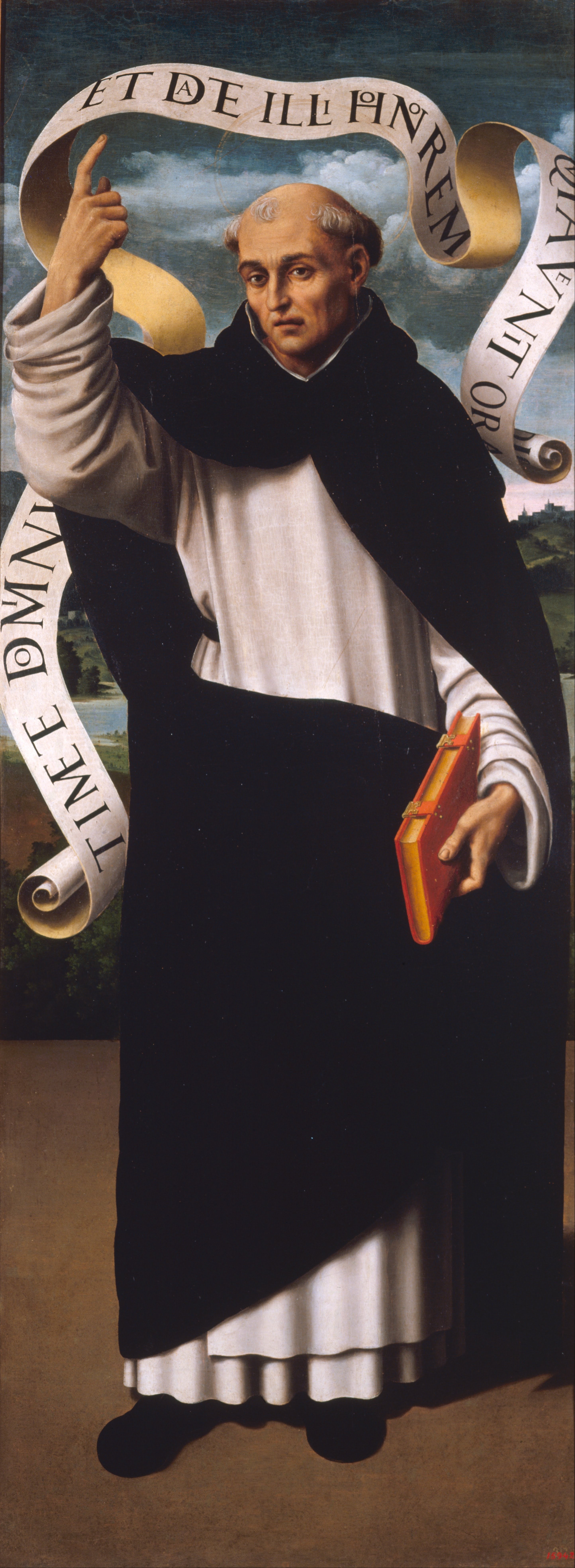 Saint Vincent Ferrier - Juan de Juanes image 1 reproduction artisanale de tableau