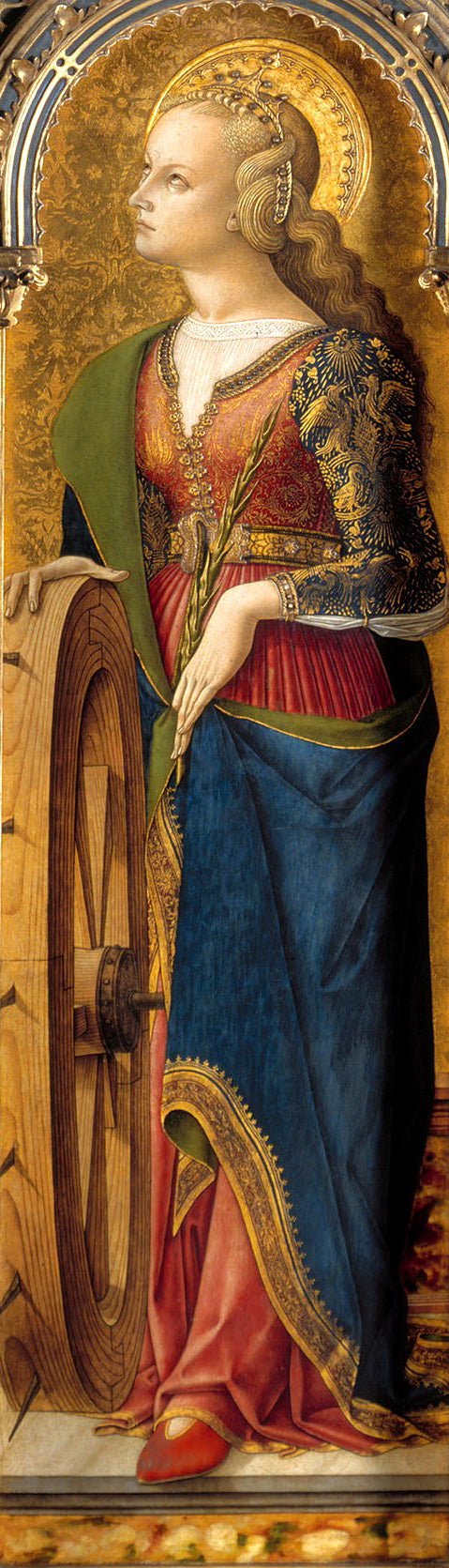 Sainte Catherine d’Alexandrie - Carlo Crivelli - Alpha Reproduction