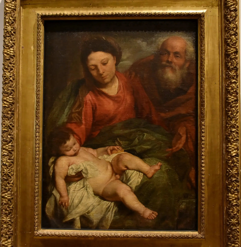 잠든 아이와 함께한 성가족 - 앙투안 반 다이크

Source:
Sainte Famille avec l'Enfant endormi - Antoine van Dyck