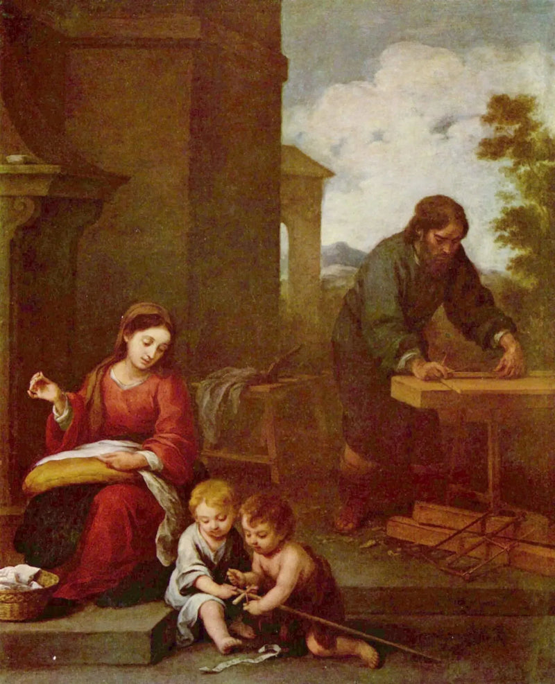 성가족과 성 요한 세례자 - 바르톨로메 에스테반 무리요

Source:
Sainte Famille avec saint Jean-Baptiste - Bartolomé Esteban Murillo