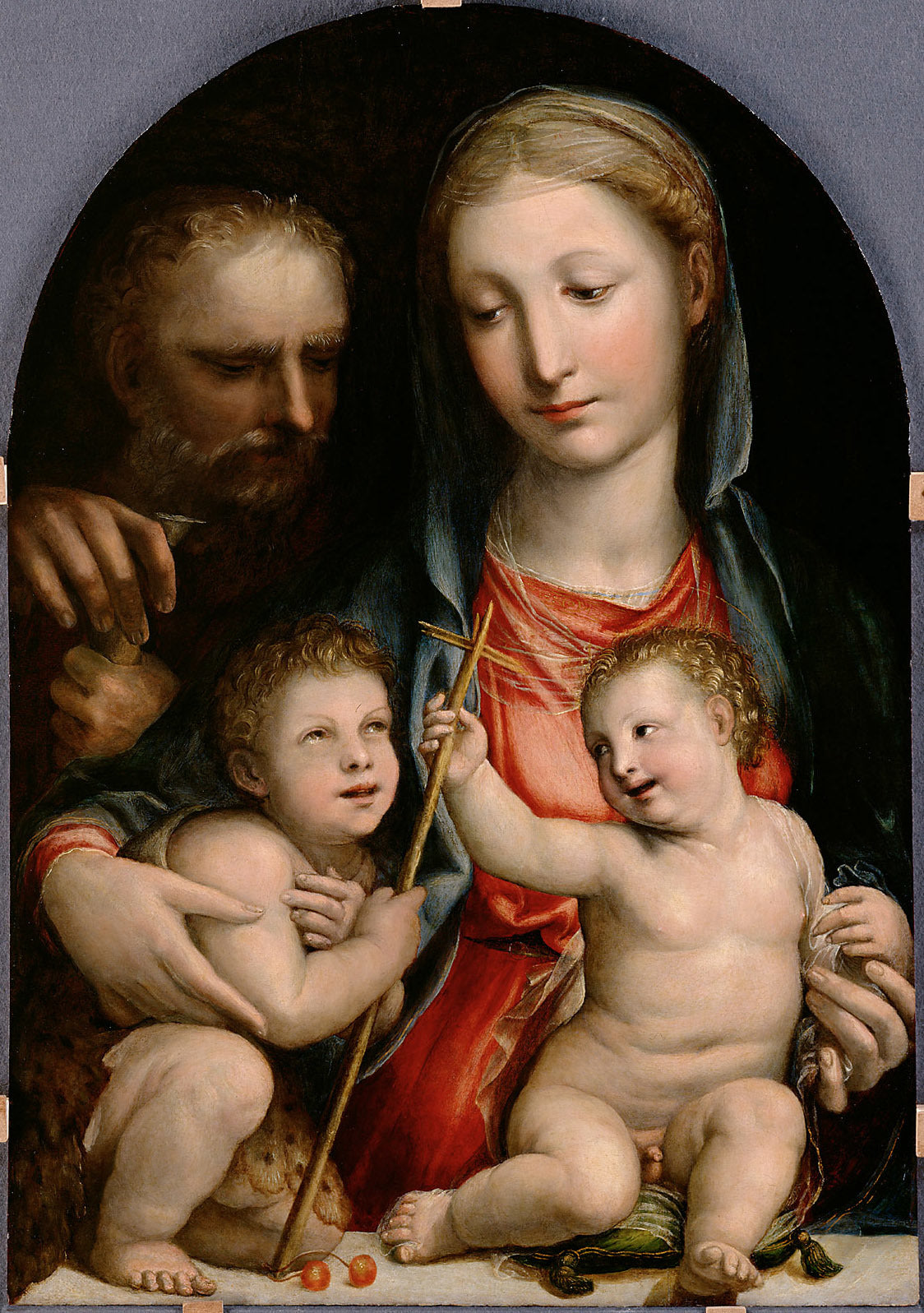 Sainte Famille avec Saint-Jean-Baptiste enfant - Il Sodoma (Giovanni Antonio Bazzi)