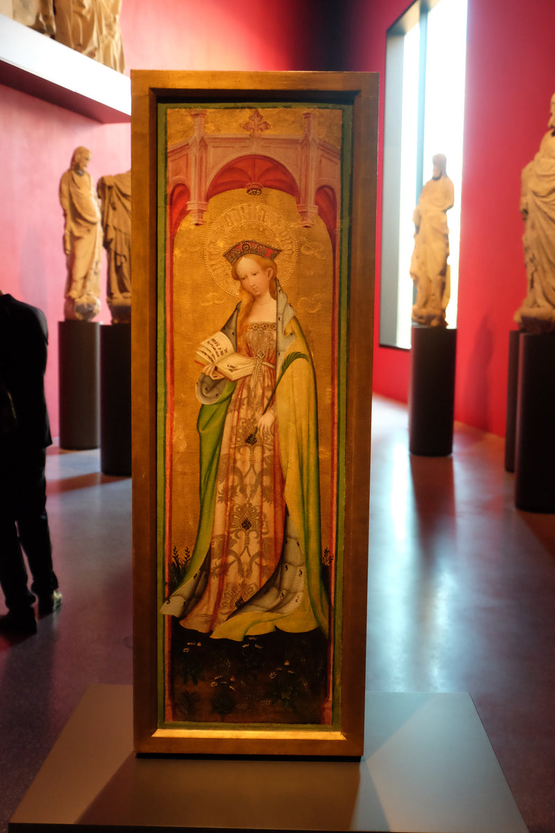 소스트의 성 와르부르그 교회 성 오딜, 성소의 측면 - 콘라드 폰 소스트