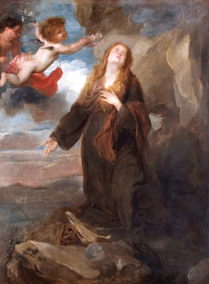 장미로 장식된 성 로잘리오와 두 천사 - 안톤 반 다이크

Source:
Sainte Rosalie couronnée de roses par deux anges - Antoine van Dyck