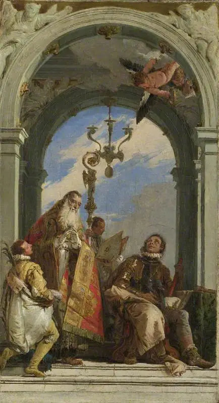 성 미사와 오스왈드 성인 - 지오반니 바티스타 티에폴로

Source:
Saints Maxime et Oswald (?) - Giovanni Battista Tiepolo