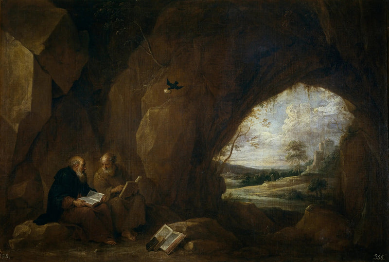 성 폴과 앙투안 수도사들이 동굴에서 - 다비드 테니에르 더 쥬네

Source:
Saints Paul et Antoine Abbé dans une grotte - David Teniers le Jeune