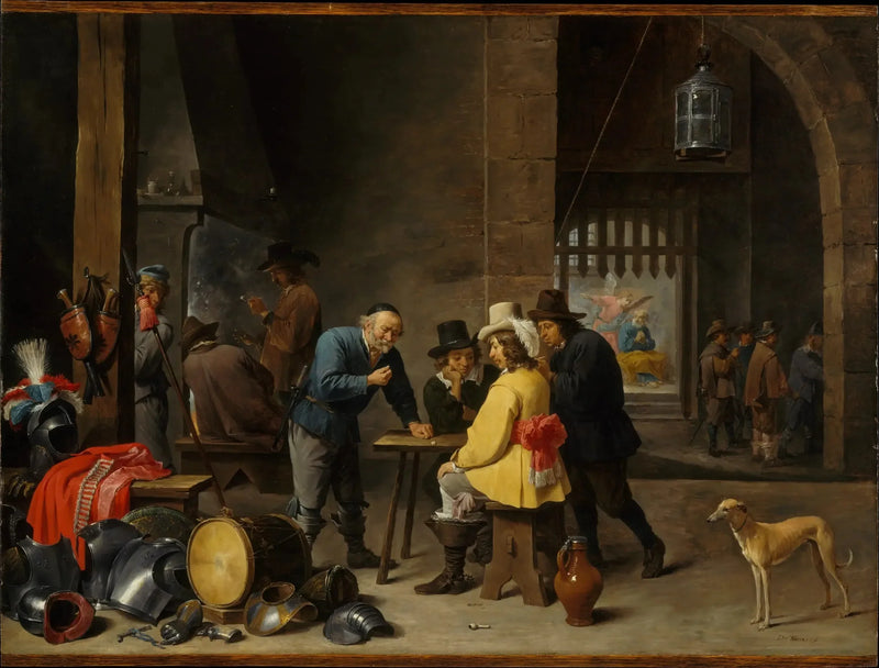 성 베드로의 구원과 함께하는 경비실 - 다비드 테니에르 주니어

Source:
Salle de garde avec la Délivrance de Saint Pierre - David Teniers le Jeune