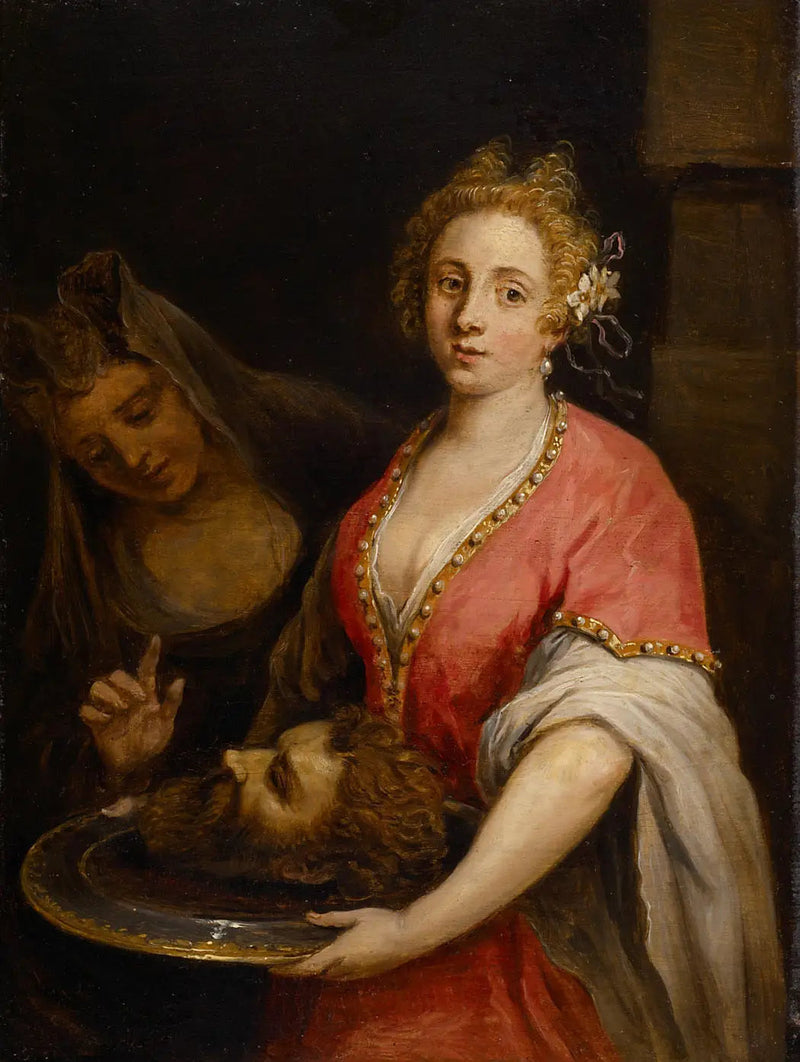 세례 요한의 머리를 들고 있는 살로메 - 다비드 테니에르 르 쥬네

Source:
Salomé avec la tête de Jean-Baptiste - David Teniers le Jeune