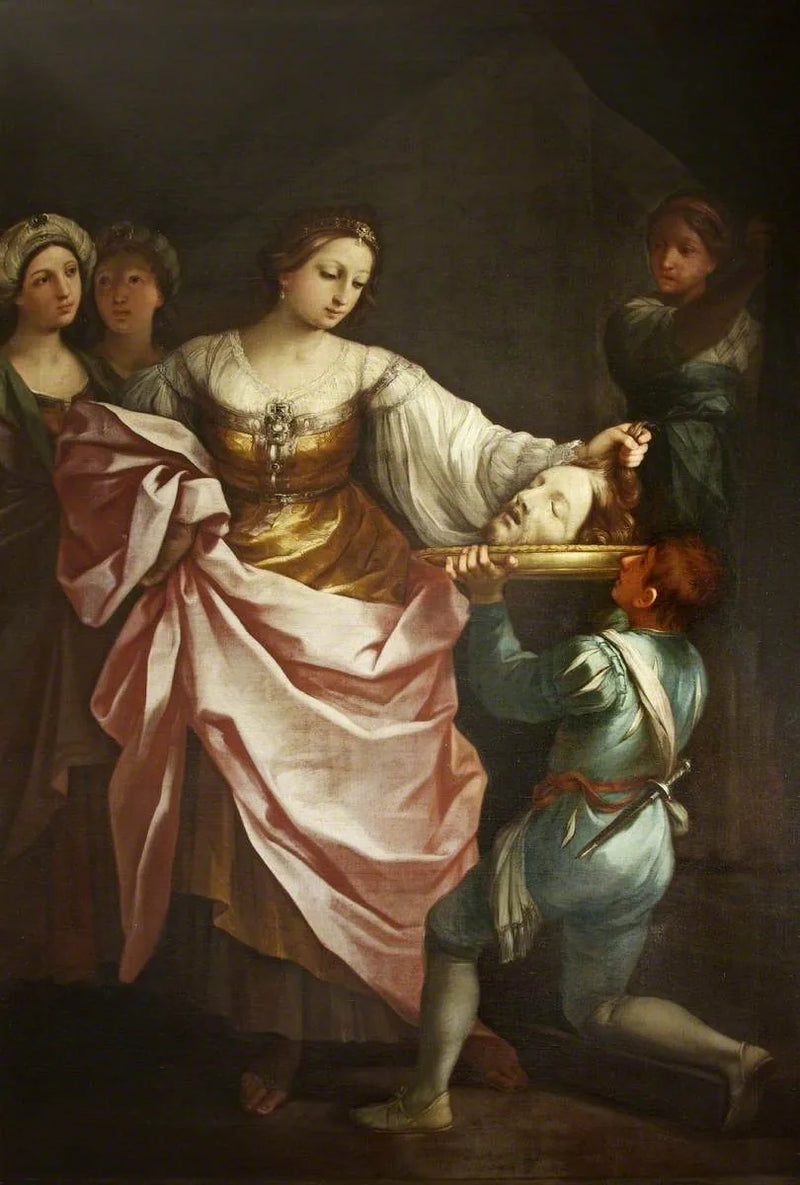 살로메와 세례자 요한의 머리 (레니의 작품) - Pompeo Batoni