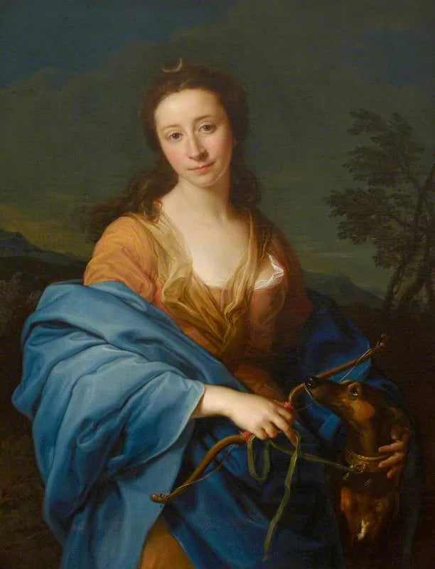 사라 레티유리에, 레이디 페더스턴호 (1722-1788), 다이애나 역 - Pompeo Batoni