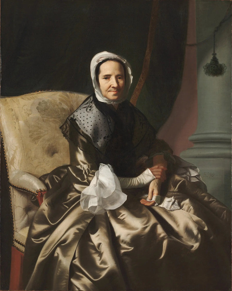 사라 모어콕 보일스턴 (Mme Thomas Boylston) (1696-1774) - 존 싱글턴 코플리