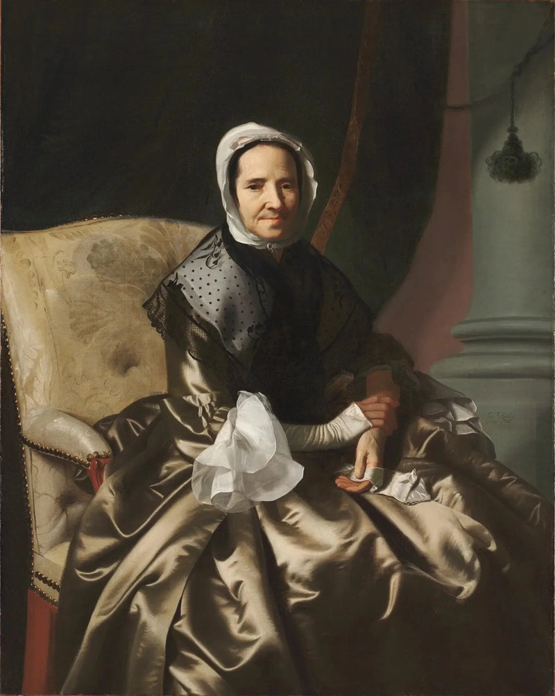 사라 모어콕 보일스턴 (Mme Thomas Boylston) (1696-1774) - 존 싱글턴 코플리