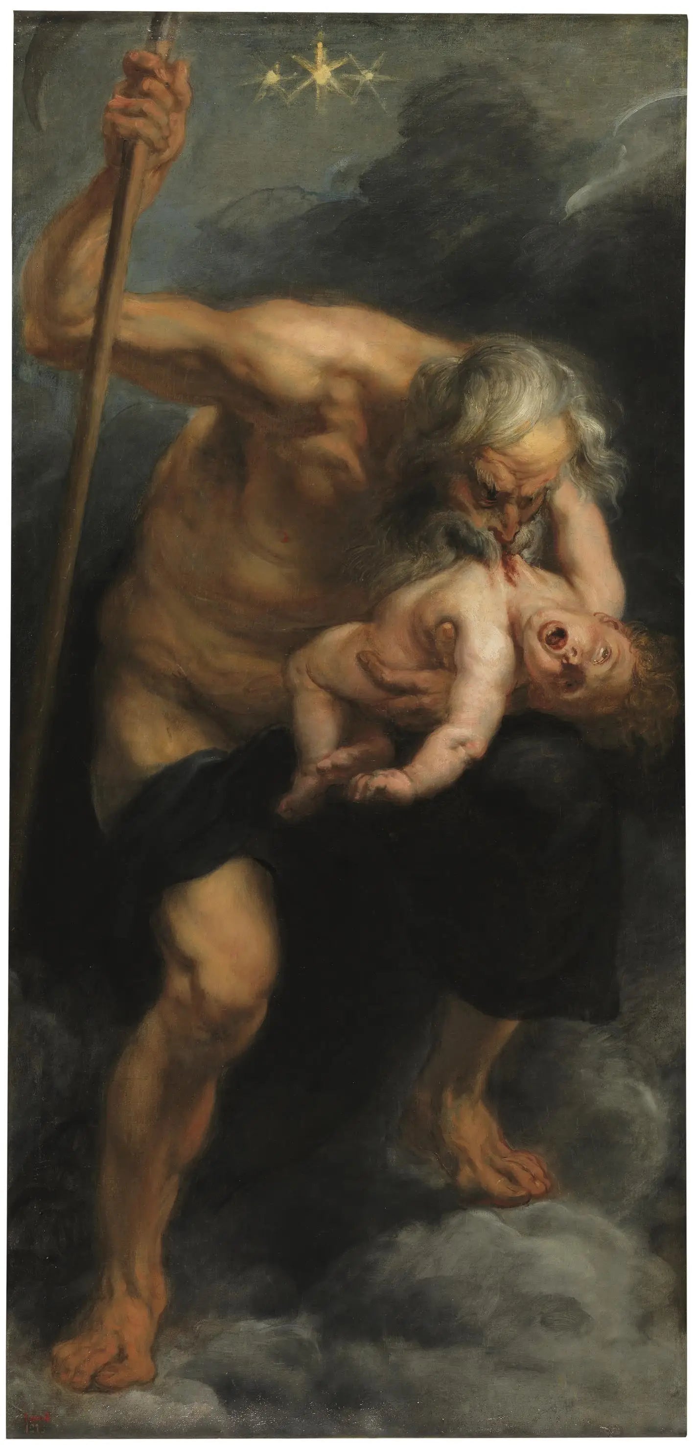 Saturne - Peter Paul Rubens image 1 reproduction artisanale de tableau