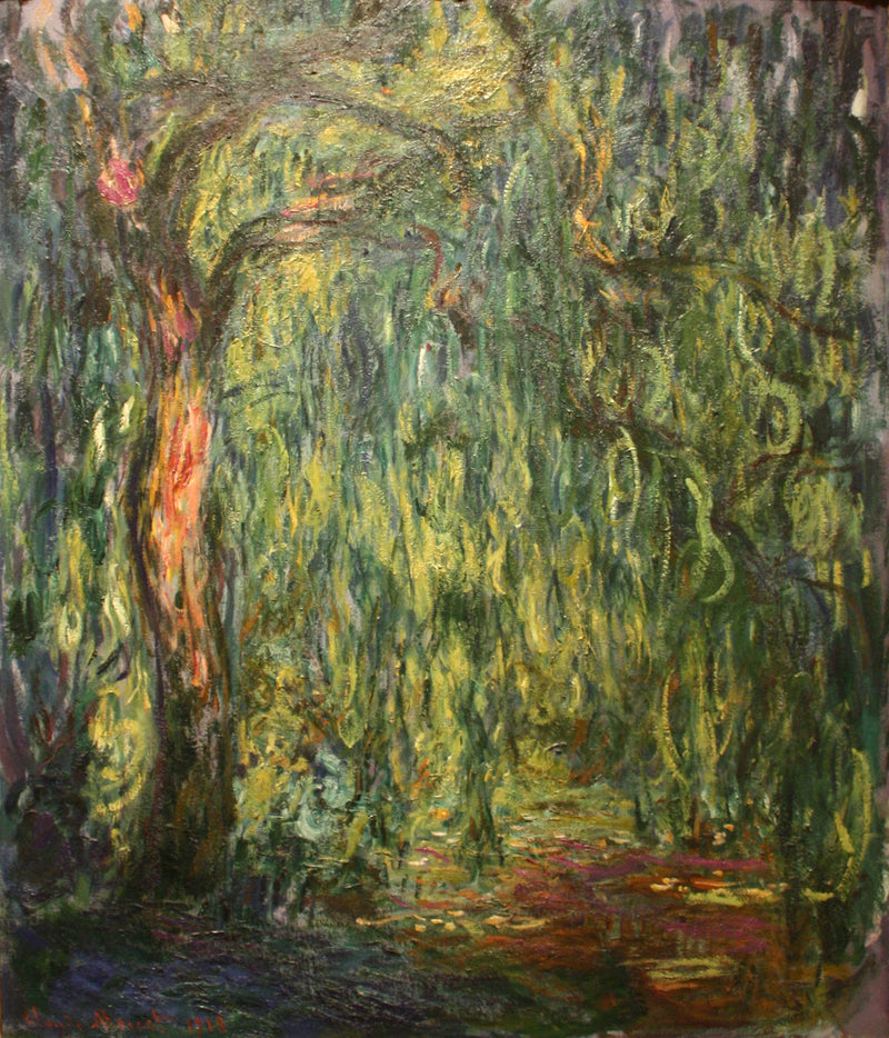 수양버드나무 - Claude Monet