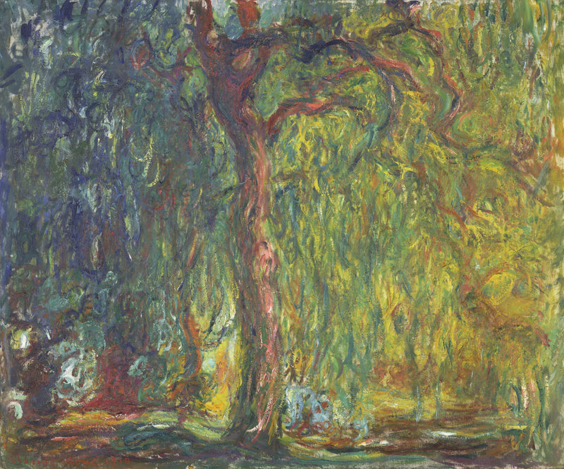 버드나무 - Claude Monet