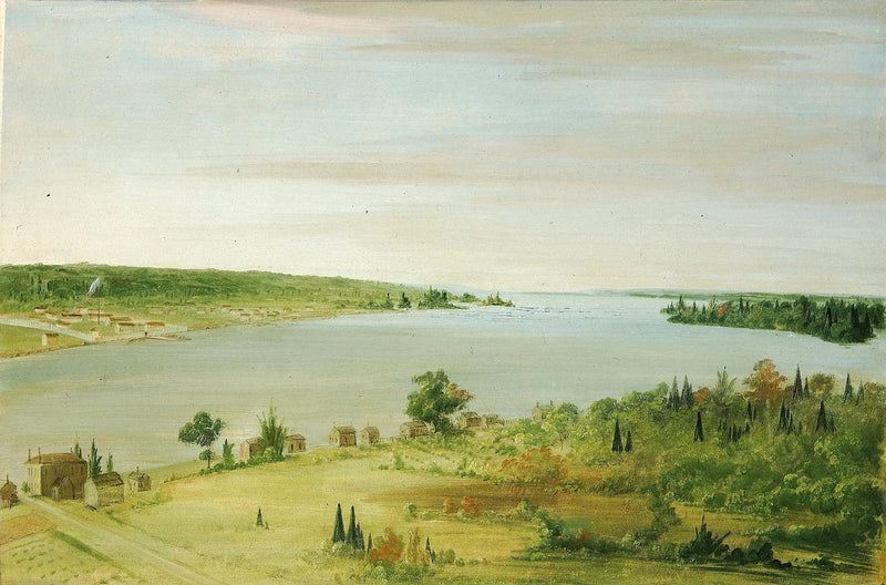 소오 세 마리, 멀리서 미국 군대를 보여주는 - 조지 캐틀린

Source:
Sault Ste. Marie, montrant la garnison américaine au loin - George Catlin