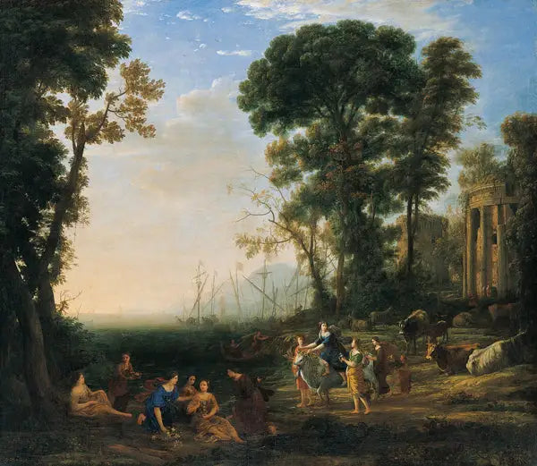 유럽과 황소가 있는 해안 풍경 - 클로드 로렌

Source:
Scène côtière avec Europe et le taureau - Claude Lorrain