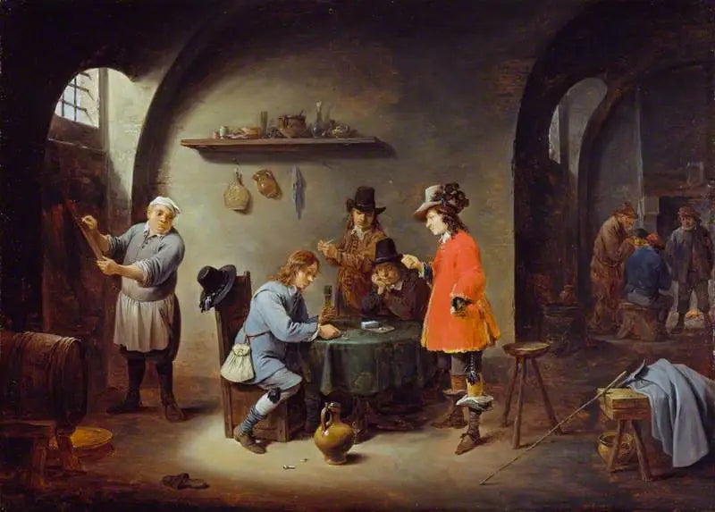 여관에서의 놀이 장면 - 데이비드 테니어스 더 쥬네

Source:
Scène de jeu dans une auberge - David Teniers le Jeune