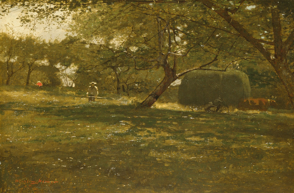 Scène de récolte - Winslow Homer image 1 reproduction réalisée par Alpha Reproduction