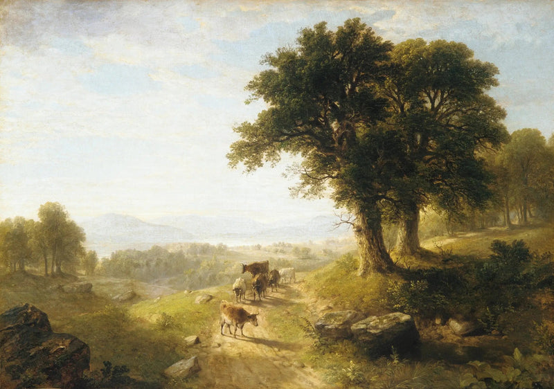 강가의 풍경 - 애셔 브라운 듀란드

Source:
Scène de rivière - Asher Brown Durand