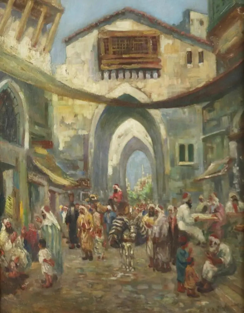 동양 시장 거리 풍경 - 프레데릭 아서 브리드맨

Source:
Scène de rue du marché oriental - Frederick Arthur Bridgman