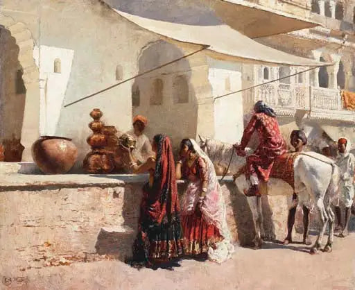 라자스탄 거리 풍경 - 에드윈 로드 위크스

Source:
Scène de rue du Rajasthan - Edwin Lord Weeks