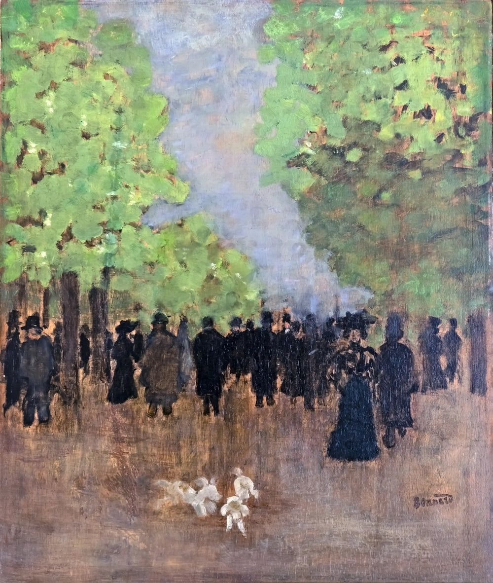 Scène de rues - Pierre Bonnard image 1 reproduction réalisée par Alpha Reproduction