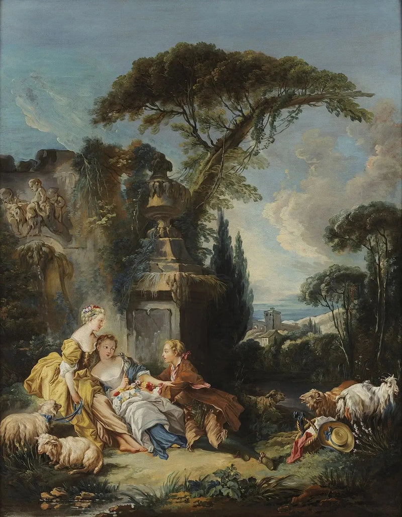 목가적인 풍경 - 프랑수아 부셰

Source:
Scène pastorale - François Boucher