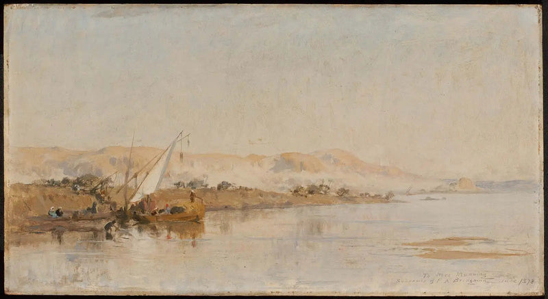 나일 강의 풍경 - 프레데릭 아서 브리지먼

Source:
Scène sur le Nil - Frederick Arthur Bridgman