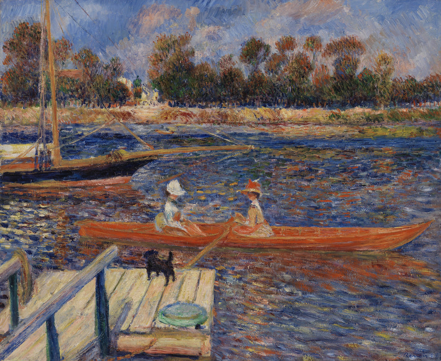 La Seine à Argenteuil peinte par Pierre-Auguste Renoir en 1888