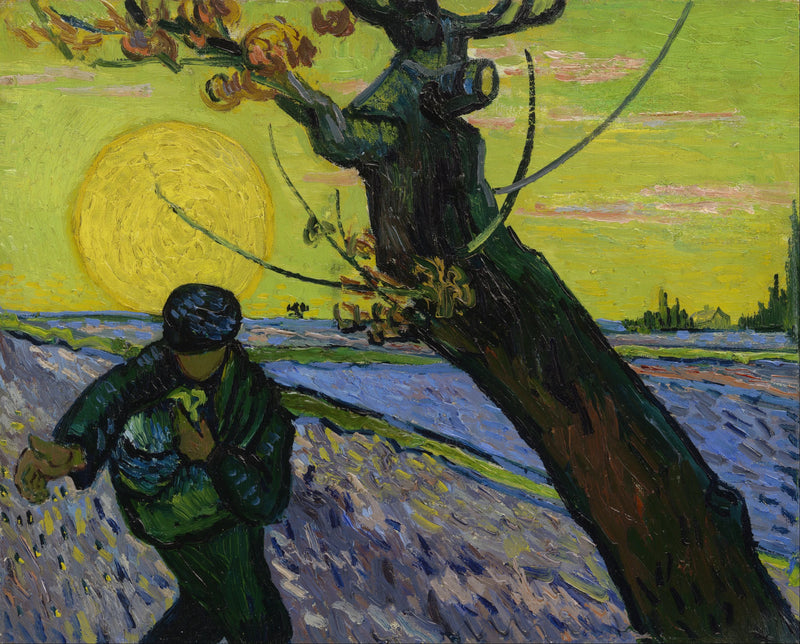 씨 뿌리는 사람 III (버전 2) - Vincent van Gogh