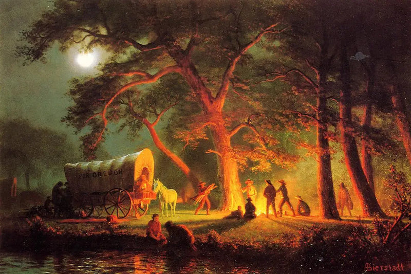 오리건 숲길 (캠프파이어) - 알버트 비어슈타트

Source:
Sentier de l'Oregon (feu de camp) - Albert Bierstadt
