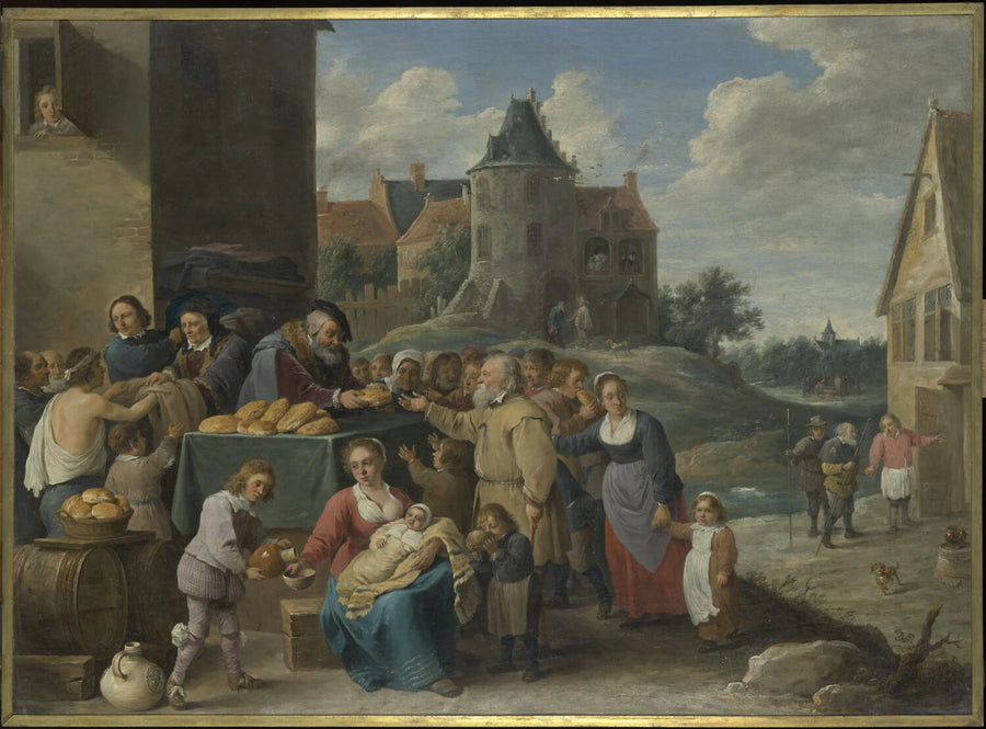 Les Sept Œuvres de miséricorde - David II Teniers