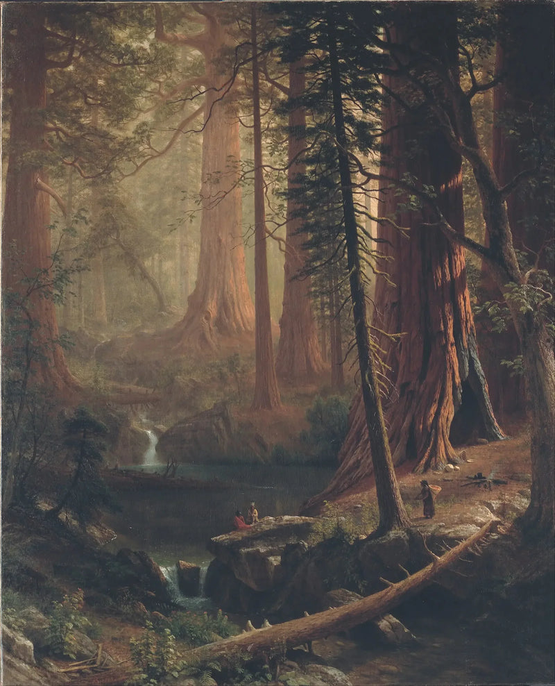 캘리포니아의 거대한 세쿼이아 나무 - 알버트 비어슈타트

Source:
Séquoias géants de Californie - Albert Bierstadt