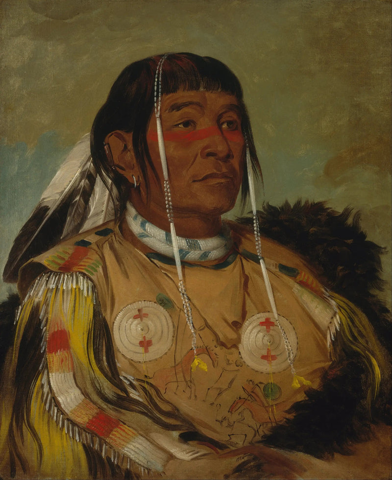 샤코페이, 여섯, 평원 오지브웨이 족의 추장 - 조지 캐틀린

Source:
Sha-có-pay, Les Six, Chef des Ojibwés des Plaines - George Catlin