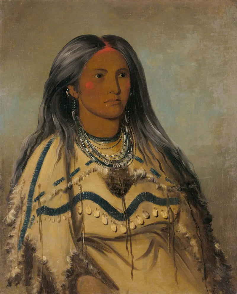 샤코카, 민트, 귀여운 소녀 - 조지 캐틀린

Source:
Sha-kó-ka, Mint, une jolie fille - George Catlin