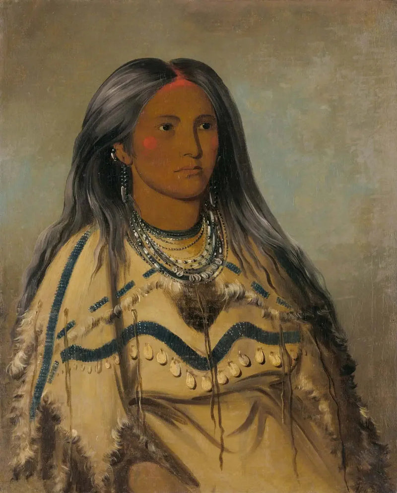 샤코카, 민트, 귀여운 소녀 - 조지 캐틀린

Source:
Sha-kó-ka, Mint, une jolie fille - George Catlin