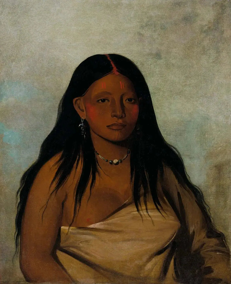 셰드아, 와일드 세이지, 위치타 여성 - 조지 캐틀린

Source:
She-de-ah, Wild Sage, une femme Wichita - George Catlin