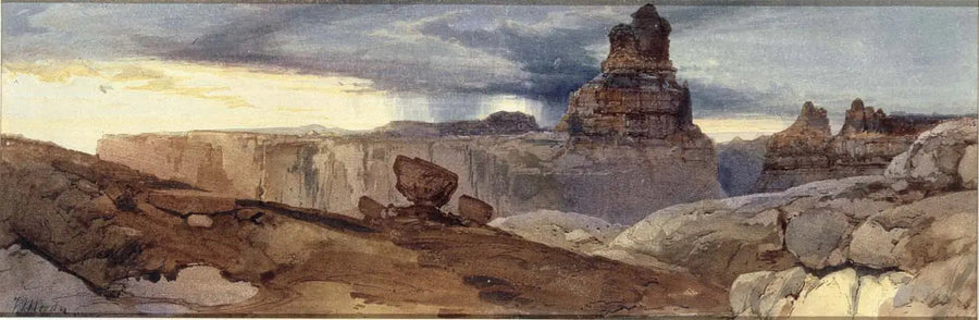 신아우아브투위앱 (신의 땅), 콜로라도 협곡. 유타 주 - 토마스 모란

Source:
Shin-Au-Av-Tu-Weap (Terre de Dieu), Canyon du Colorado. Utah Ter. - Thomas Moran