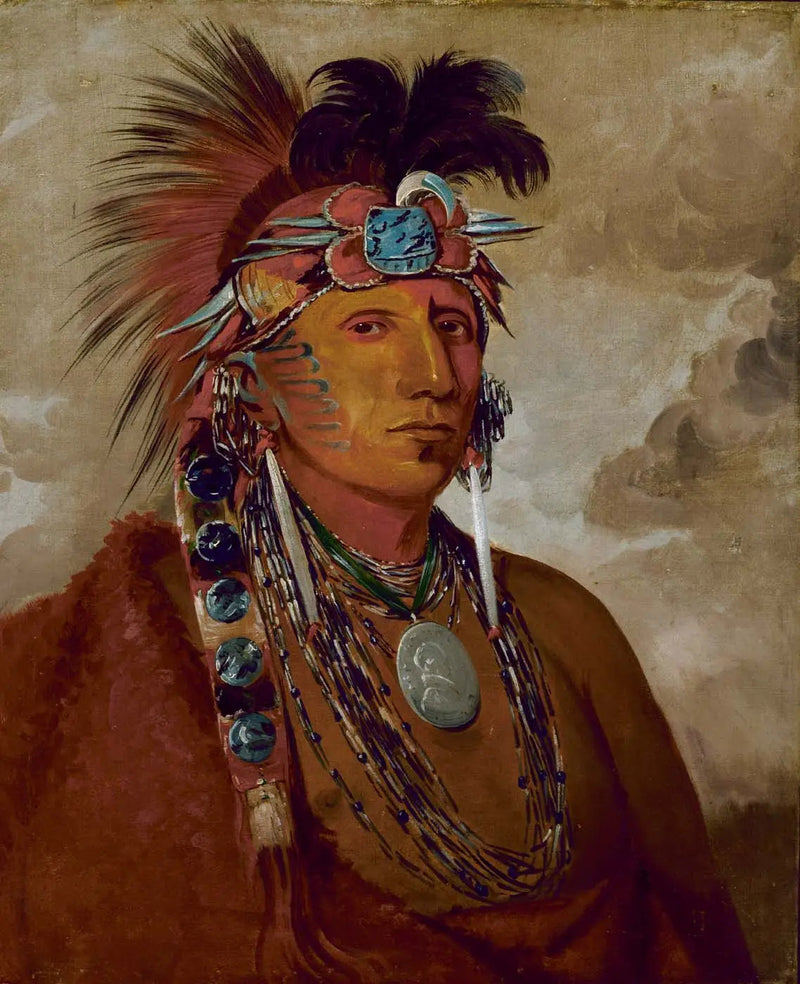 쇼메코시, 늑대, 셰프 - 조지 캐틀린

Source:
Shó-me-kós-see, Le loup, un chef - George Catlin