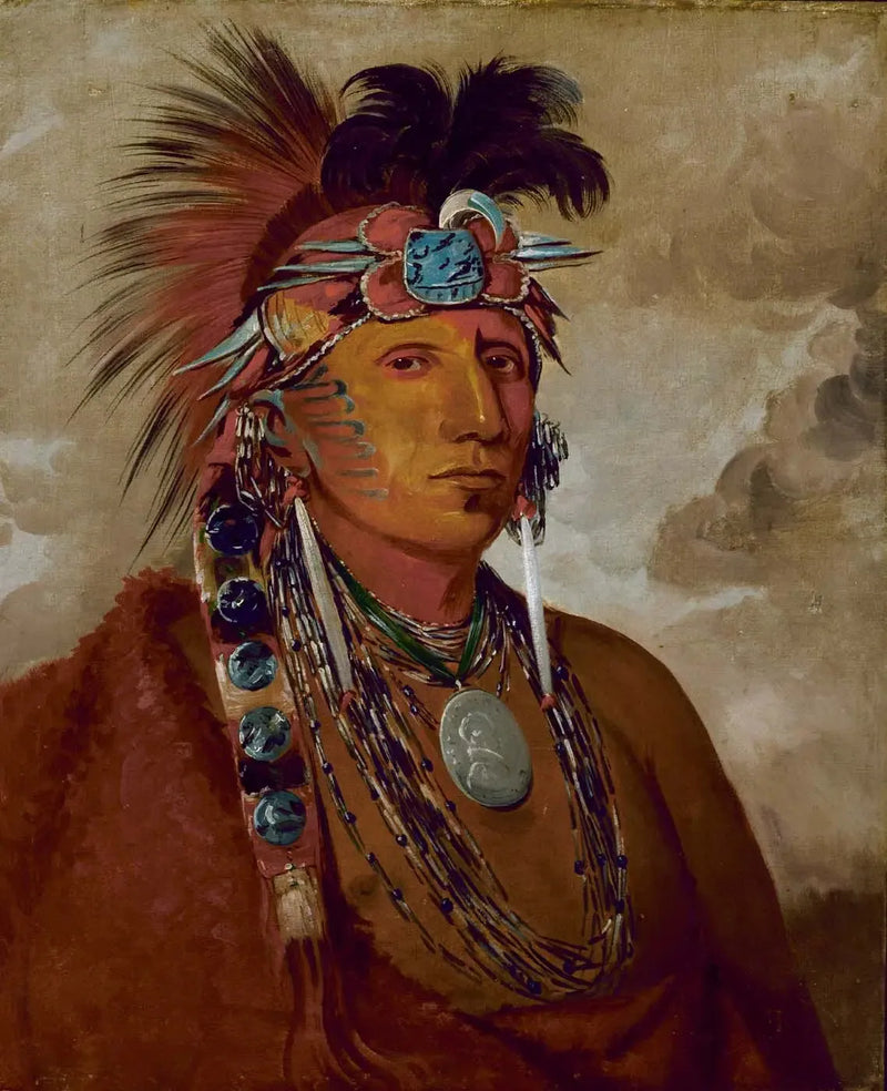 쇼메코시, 늑대, 셰프 - 조지 캐틀린

Source:
Shó-me-kós-see, Le loup, un chef - George Catlin