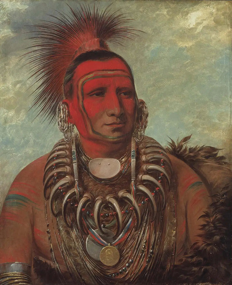 숀타이 가, 프티 루, 유명한 전사 - 조지 캐틀린

Source:
Shon-ta-yi-ga, Petit Loup, un célèbre guerrier - George Catlin