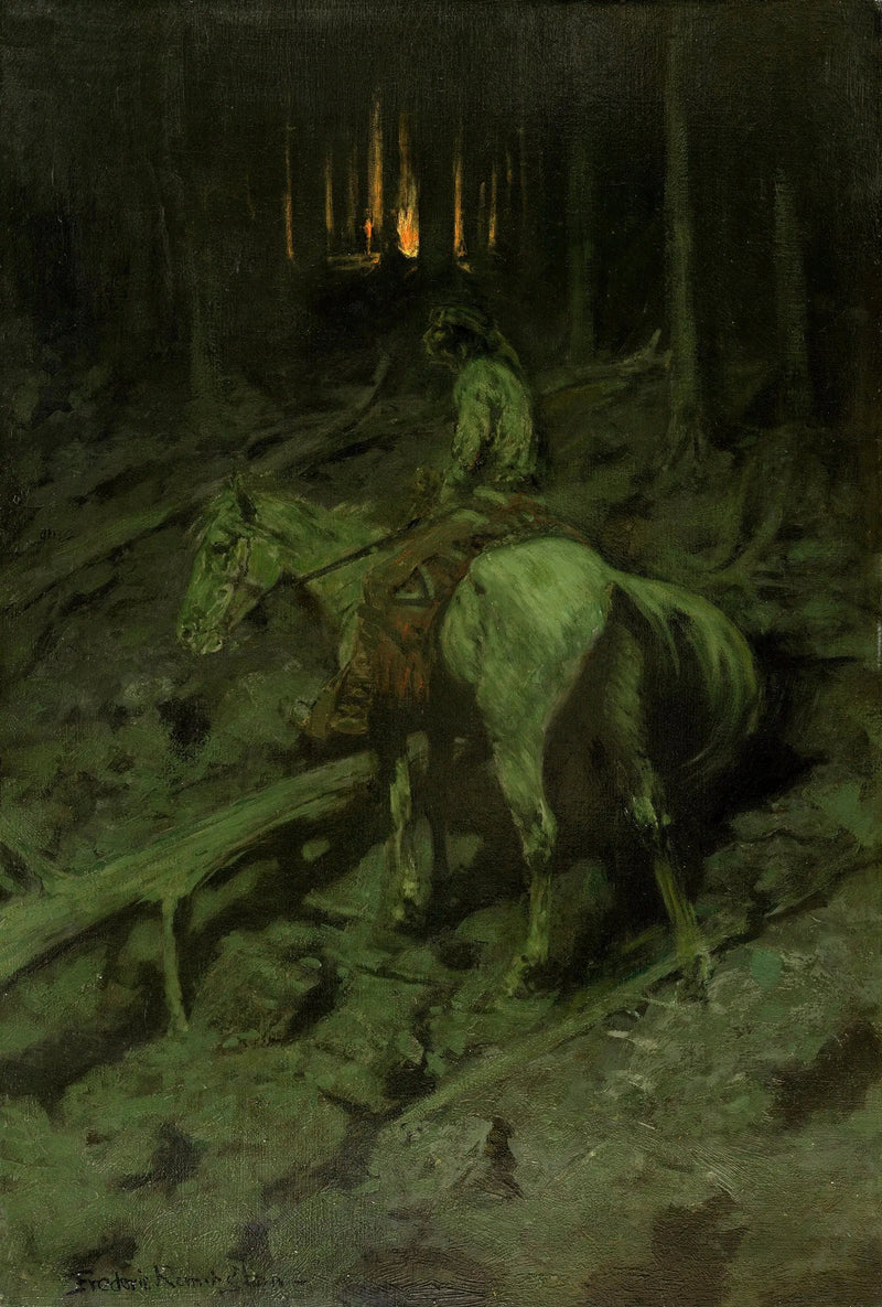 아파치 사격 신호 - 프레데릭 레밍턴

Source:
Signal de tir Apache - Frederic Remington
