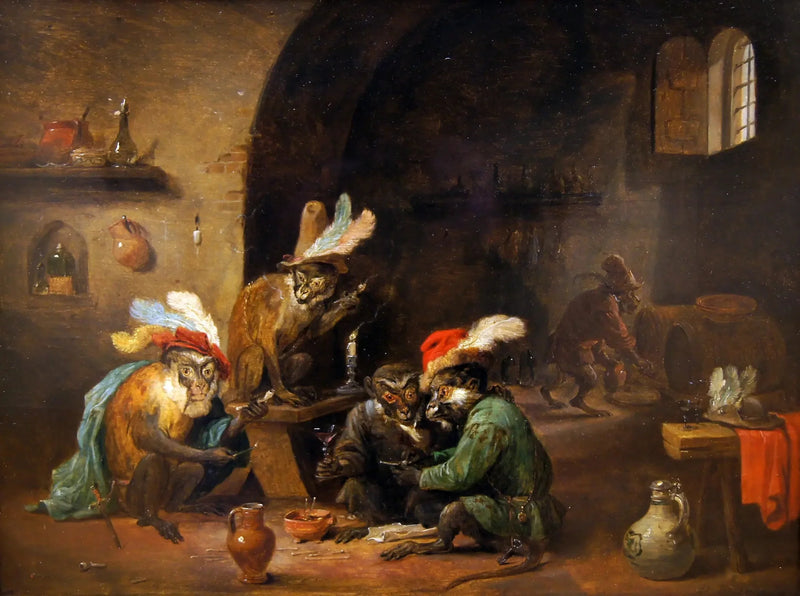 연기 피우는 원숭이들 - 데이비드 테니어스 더 쥬네

Source:
Singes fumants - David Teniers le Jeune