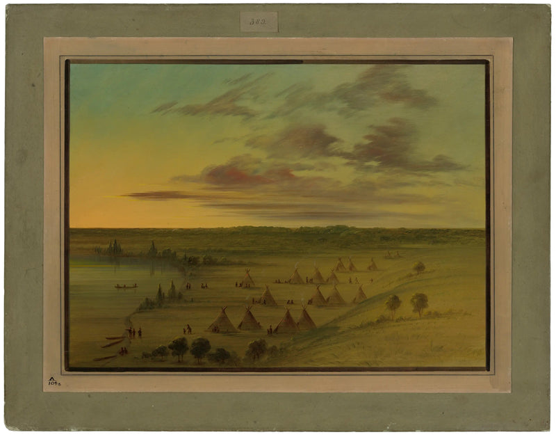 수족 마을 - 백조 호수 - 조지 캐틀린

Source:
Sioux Village - Lac du Cygne - George Catlin