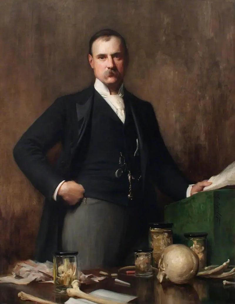 서 Frederick Treves (1853–1923) - Luke Fildes

Source:
Sir Frederick Treves (1853–1923) - Luke Fildes