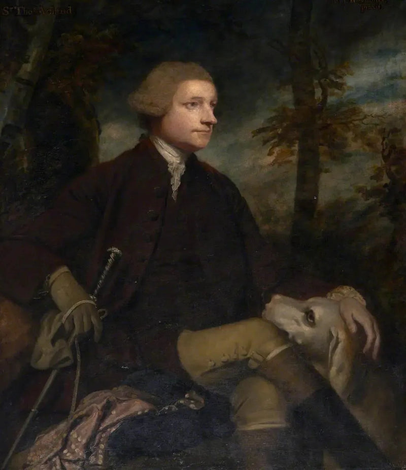 사이 Thomas Dyke Acland, 3e/7e baronnet Acland de Columb-John MP (1722-1785) - Joshua Reynolds